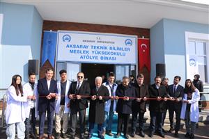 ASÜ Teknik Bilimler MYO Atölye Binası Açıldı