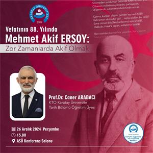 Zor zamanlarda Akif Olmak